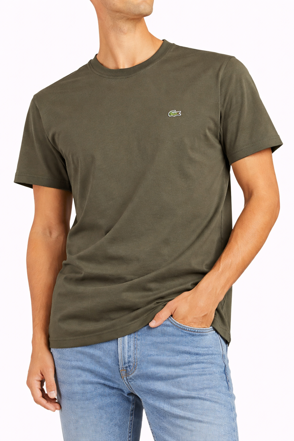 Lacoste Dark Green T-Shirt – Minimal Premium Fit